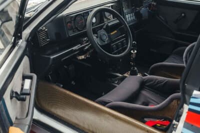 27万250ユーロ(邦貨換算約4760万円)で落札されたランチア「デルタHF インテグラーレ 8V マルティーニ ランチア ワークス サファリ Gr.A」(C)Courtesy of Broad Arrow