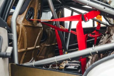 27万250ユーロ(邦貨換算約4760万円)で落札されたランチア「デルタHF インテグラーレ 8V マルティーニ ランチア ワークス サファリ Gr.A」(C)Courtesy of Broad Arrow