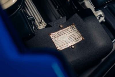 129万8750英ポンド（邦貨換算約2億6900万円）で落札されたランボルギーニ「P400ミウラ」（C）Courtesy of RM Sotheby's