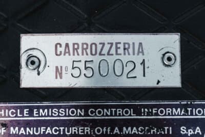 16万1000ユーロ（邦貨換算約2830万円）で落札されたマセラティ「カムシン」（C）Courtesy of Broad Arrow