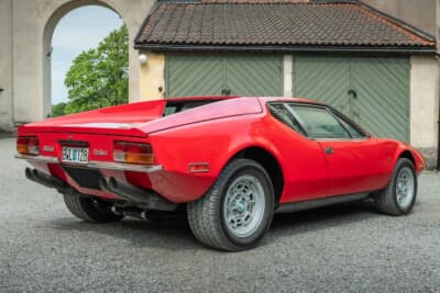 11万5000ユーロ（邦貨換算約2040万円）で落札されたデ・トマソ「パンテーラ」（C）Bonhams