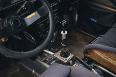 27万250ユーロ(邦貨換算約4760万円)で落札されたランチア「デルタHF インテグラーレ 8V マルティーニ ランチア ワークス サファリ Gr.A」(C)Courtesy of Broad Arrow