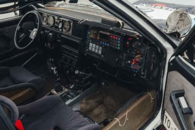 27万250ユーロ(邦貨換算約4760万円)で落札されたランチア「デルタHF インテグラーレ 8V マルティーニ ランチア ワークス サファリ Gr.A」(C)Courtesy of Broad Arrow