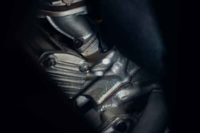 129万8750英ポンド（邦貨換算約2億6900万円）で落札されたランボルギーニ「P400ミウラ」（C）Courtesy of RM Sotheby's