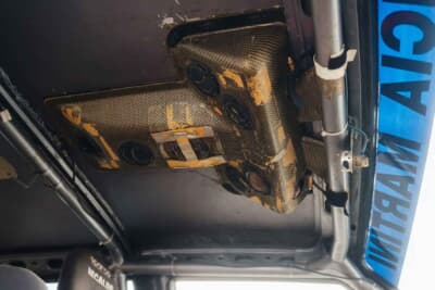 27万250ユーロ(邦貨換算約4760万円)で落札されたランチア「デルタHF インテグラーレ 8V マルティーニ ランチア ワークス サファリ Gr.A」(C)Courtesy of Broad Arrow