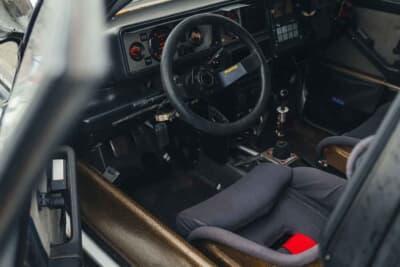 27万250ユーロ(邦貨換算約4760万円)で落札されたランチア「デルタHF インテグラーレ 8V マルティーニ ランチア ワークス サファリ Gr.A」(C)Courtesy of Broad Arrow