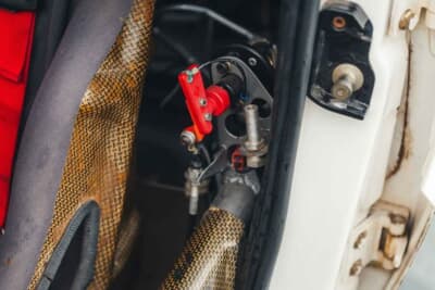 27万250ユーロ(邦貨換算約4760万円)で落札されたランチア「デルタHF インテグラーレ 8V マルティーニ ランチア ワークス サファリ Gr.A」(C)Courtesy of Broad Arrow