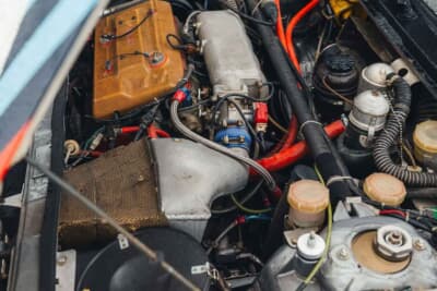 27万250ユーロ(邦貨換算約4760万円)で落札されたランチア「デルタHF インテグラーレ 8V マルティーニ ランチア ワークス サファリ Gr.A」(C)Courtesy of Broad Arrow