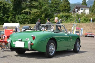 オースチン ヒーレー スプライトMk.I：歌川会長は糸魚川市内で明治時代から続く老舗の菓子工房を経営している