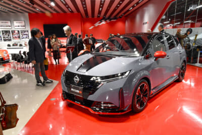 NISMOショールームに展示されていたノート