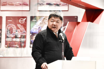 来年に向けての意欲的な事業内容を語るMMC代表取締役兼最高経営責任者・真田裕氏