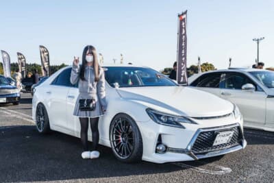 トヨタ マークXとオーナーの“ねこ”さん