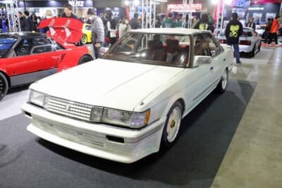 トヨタ GX71 マークII：東京オートサロン2026出展に間に合わせるために、さまざまな苦労があった。その模様はガレヨコYouTubeで見られるそうなので、ぜひチェックしてもらいたい