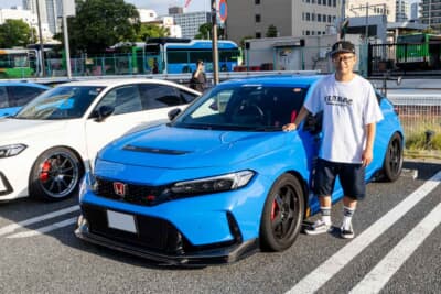 “BABER”さんと、2023年式ホンダ シビック タイプR