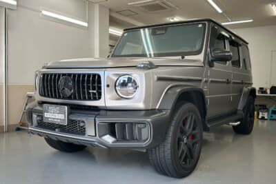 メルセデスAMG G63のフルラッピング＋フルプロテクションフィルムラッピング