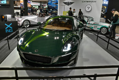 ケータハム/モーガンの東京オートサロン2026のブース