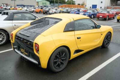 ホンダ S660 Neo Classic：ビート＆S660のイベント「BSミーティング」に参加していたS660ネオクラシックのリアビュー