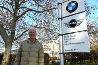 この日は週末。静けさに包まれていたBMWの研究施設