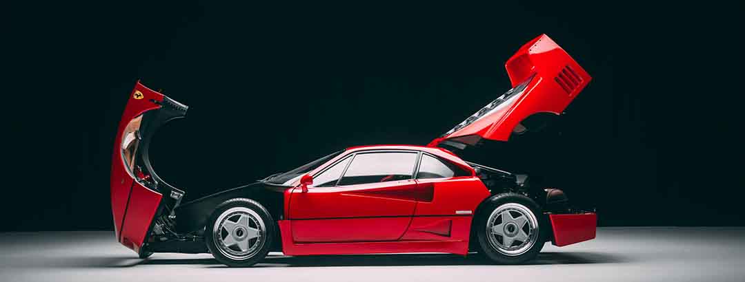 アラン・プロストのフェラーリF40が約5.8億円で落札！走行距離3000マイル以下の奇跡の個体