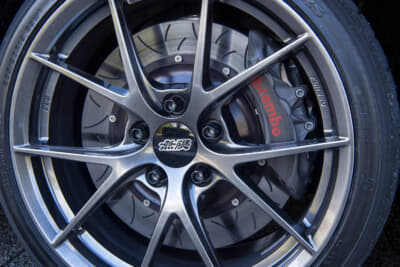 MUGEN CIVIC TYPE R Gr.B：ブレンボ製6POTブレーキキャリパー