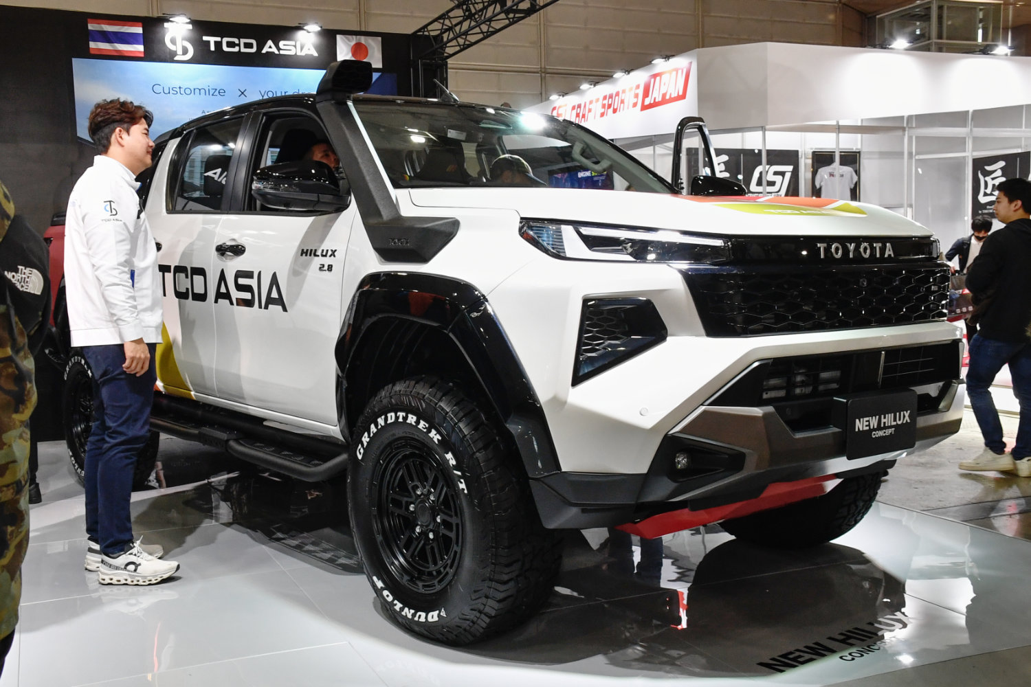 New Rally-Spec Hilux?! Toyota Works Tune from Thailand Debuts in Japan!