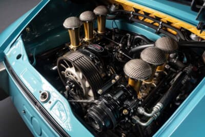 107万3750ドル（邦貨換算約1億6643万円）で落札されたポルシェ「911 リイマジンド バイ シンガー」（C）Courtesy of RM Sotheby's