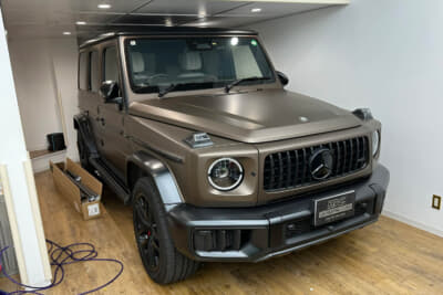 メルセデスAMG G63のツートーンカラーフルラッピング