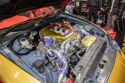 トップシークレット80スープラ：R35GT-RのVR38DETTエンジンを搭載