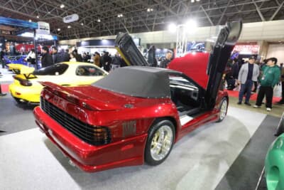 マツダ RX-7：常に我々をあっと驚かせたオリジナリティと革新的なスタイルは、時代ごとのトレンドリーダーとして君臨し続けた歴史を持つRE雨宮。グレッディシリーズは、すべて「東京オートサロン」でデビューしている