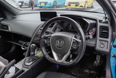 ホンダ S660:走るのが好きという“ずっきー”さん。ハンドル操作に集中できるCVTも楽しいそうだ