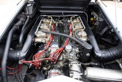 54万6250ポンド（邦貨換算約約1億1500万円）で落札されたランボルギーニ「カウンタックLP400S」（C）Bonhams