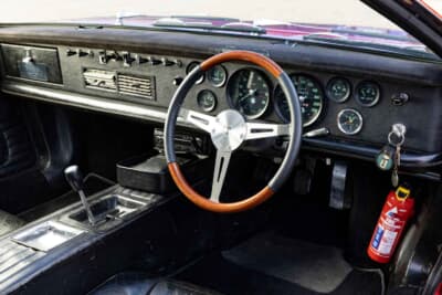 17万6666ポンド（邦貨換算約3690万円）で落札されたデ・トマソ「マングスタ」（C）Bonhams