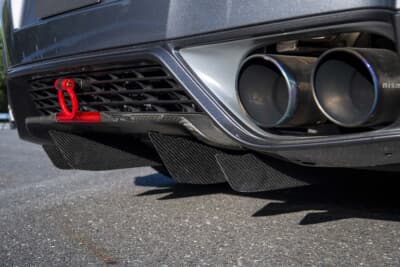 GT-R NISMO CRS：リヤディフューザーフィンセット