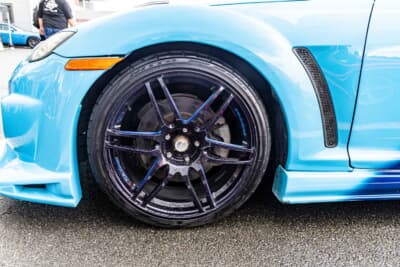 ホイールはウェッズスポーツSA-60Mに変更されている