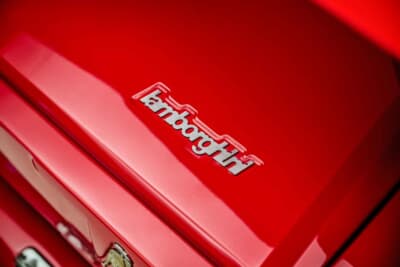 57万8750ドル(邦貨換算約8947万円)で落札されたランボルギーニ「カウンタック25thアニバーサリー」(C)Courtesy of RM Sotheby's