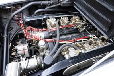 54万6250ポンド（邦貨換算約約1億1500万円）で落札されたランボルギーニ「カウンタックLP400S」（C）Bonhams