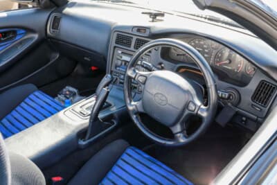 トヨタ MRスパイダー：綺麗な状態のまま保管されているのがわかる良好な室内