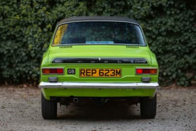 価格非公開で落札されたフォード「エスコート Mk Iメキシコ」（C）iconicauctioneers