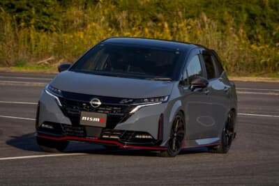 オーラNISMO：NISOMOスポーツリセッティングTYPE-2はDレンジ、Bレンジともに各走行モードの特性を変更