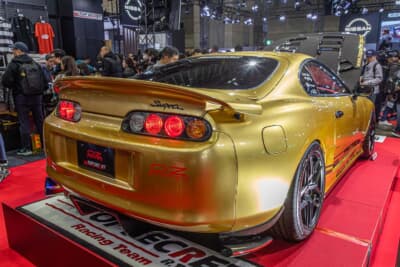 トップシークレット80スープラ：トップシークレットオリジナルのGフォースエアロキットを装着