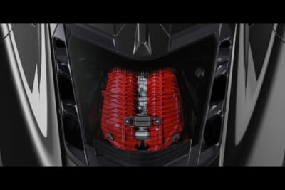 シボレー・コルベットZ06:最新のスモールブロックエンジンのV8 DOHCのLT6は鍛造チタンコンロッドと鍛造アルミピストンを採用