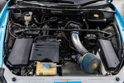 ノーマルはNAのロータリーだが、ターボチャージャーが追加されている