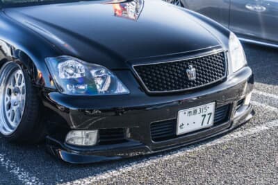 トヨタ12代目クラウン：外観は基本的に純正を踏襲