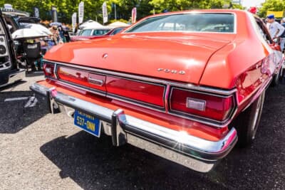 フォード グラントリノ：エクステリアは基本的に当時のままだという