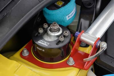 ホンダ S660：車高調整式のサスペンションは、何度もやり取りを行ったkansaiサービスの手によりベストな状態になった