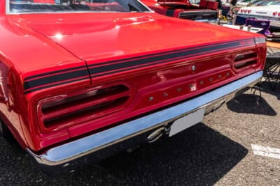 プリムス ロードランナー:オーナーの山中さんは「アフターマーケットのパーツが豊富に揃っているし、純正の中古パーツもたくさん流通していて、意外にも部品には困らないですね」とコメント