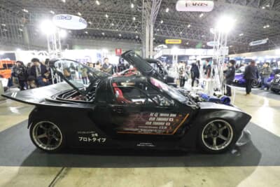 トヨタ セラ：ボディカウルは3Dプリンターで製作したパネルをリベット固定している