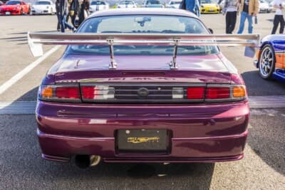 日産. S14型 シルビア：外観は基本的に劇中車をほぼ完璧にコピーしている