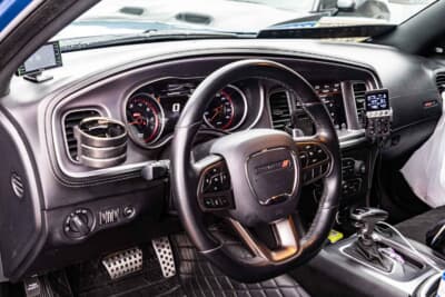 ダッジ チャージャー：このクルマでサーキットを走ることもあるという