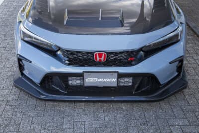 MUGEN CIVIC TYPE R Gr.B：カーボンフロントエアロバンパーロアスポイラー